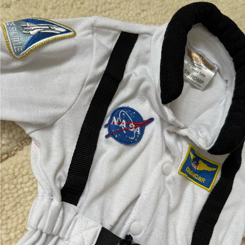 Baby NASA Astronaut cozy Costume (6-12m)